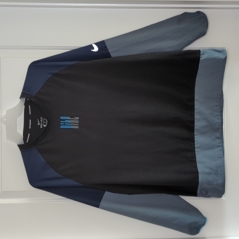 Nike Element Mixed Media Long Sleeve Crew Neck Pullover Men's XL - Picture 9 of 15